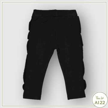 52008-Pantalone Birba/Trybeyond Nero-Abbigliamento Bambini Autunno Inverno 2022