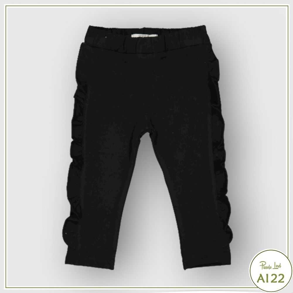 52008-Pantalone Birba/Trybeyond Nero-Abbigliamento Bambini Autunno Inverno 2022