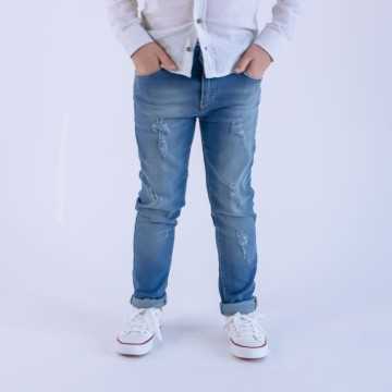 PSK0720-Pantalone Shakò Jeans-Abbigliamento Bambini Primavera Estate 2023