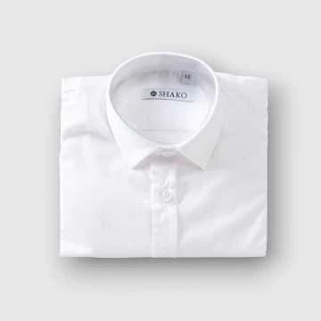 CSK0745-ne-Camicia Shakò Bianco-Abbigliamento Bambini Primavera Estate 2023