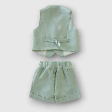 SSK0688-ve-Completo Shakò Verde-Abbigliamento Bambini Primavera Estate 2023