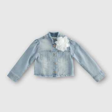 46372-Giubbotto iDO Jeans-Abbigliamento Bambini Primavera Estate 2023