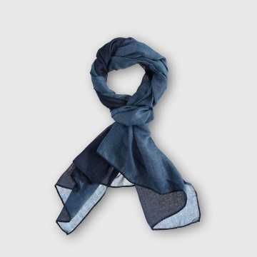 46991-Sciarpa iDO Blu-Abbigliamento Bambini Primavera Estate 2023