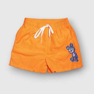 23/AF01-Boxer Azue Arancione-Abbigliamento Bambini Primavera Estate 2023