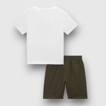 86K855-F84-Completo Nike Bianco-Abbigliamento Bambini Primavera Estate 2023