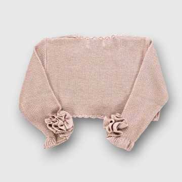 702-80-Coprispalle Mimilu Rosa Antico-Abbigliamento Bambini Primavera Estate 2020
