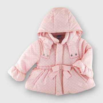 023LA-601-Giubbino Sardon Rosa-Abbigliamento Neonato Autunno Inverno 2023