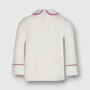 TSL90LB-T-shirt Lalalu Latte-Abbigliamento Neonato Autunno Inverno 2023