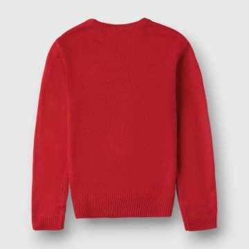 47775-Maglia iDO Rosso-Abbigliamento Bambini Autunno Inverno 2023