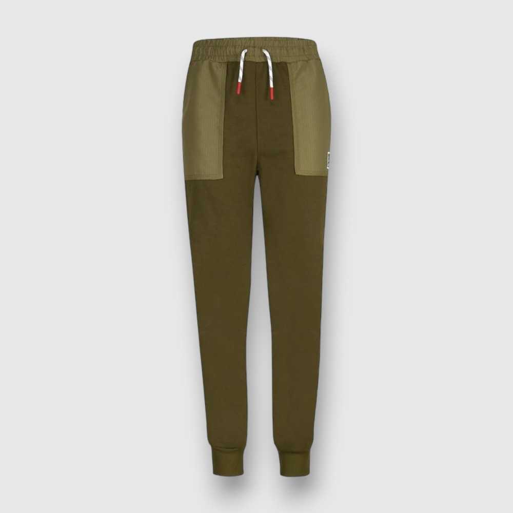 9CD883-EFA-Pantalone Converse Verde-Abbigliamento Bambini Autunno Inverno 2023