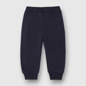 4X359-Pantalone Felpato iDO Navy-Abbigliamento Bambini Autunno Inverno 2023