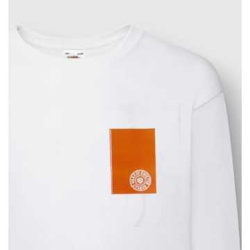 TSK0820-ar-T-Shirt Shako Bianco Arancio-Abbigliamento Bambini Autunno Inverno 2023