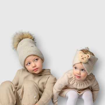 JZG345-3-Fascia Jamiks Beige-Abbigliamento Bambini Autunno Inverno 2023