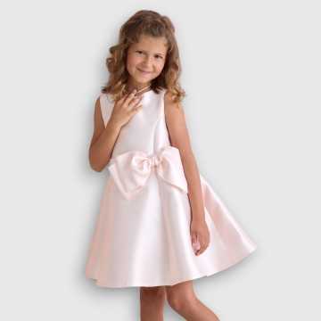 4971-Vestito Miss Leod Rosa-Abbigliamento Bambini Primavera Estate 2024
