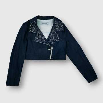 5607-Giubbotto Miss Leod Jeans-Abbigliamento Bambini Primavera Estate 2021