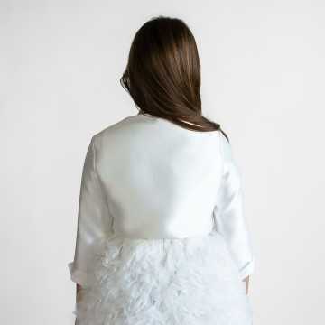 8706-184-Giacchino Miss Leod Bianco-Abbigliamento Bambini Primavera Estate 2022