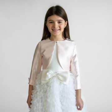 8706-099-Giacchino Miss Leod Rosa-Abbigliamento Bambini Primavera Estate 2022