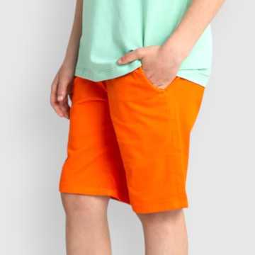 1236S00013-Short Alessandrini Arancione-Abbigliamento Bambini Primavera Estate 2024