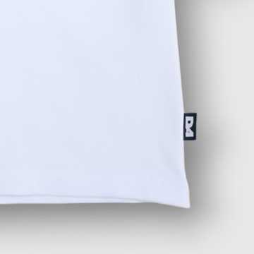 1296M00014-T-Shirt Alessandrini Bianco-Abbigliamento Bambini Primavera Estate 2024