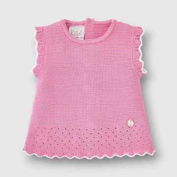003-121538-Completo Paz Rodriguez Rosa-Abbigliamento Neonato Primavera Estate 2024