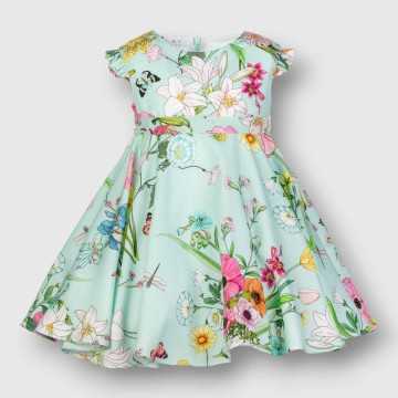 7118-PE24-Abito Elsy Tiffany-Abbigliamento Bambini Primavera Estate 2024