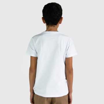 1236M00029-T-Shirt Alessandrini Bianco-Abbigliamento Bambini Primavera Estate 2024