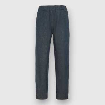 PTL50MB-Pantalone Lalalu Denim-Abbigliamento Neonato Primavera Estate 2024