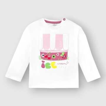 11369888-T-Shirt Tuc Tuc Bianco-Abbigliamento Bambini Primavera Estate 2024