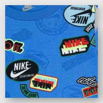 66L693-023-Completo Nike Blu-Abbigliamento Bambini Primavera Estate 2024