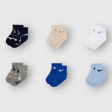 NN1057-U90-Calze Nike Bianco-Abbigliamento Bambini Primavera Estate 2024