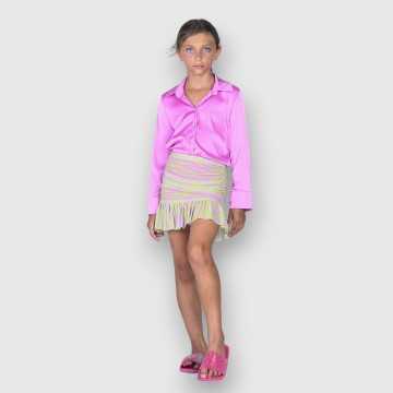 5100G-GN-Gonna Jaime Multicolor-Abbigliamento Bambini Primavera Estate 2024