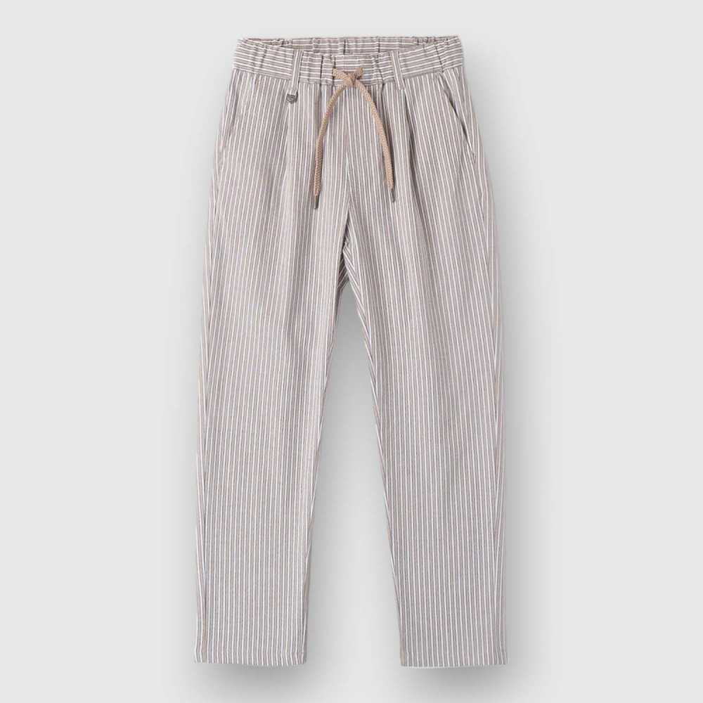 48412-Pantalone iDO Beige-Abbigliamento Bambini Primavera Estate 2024