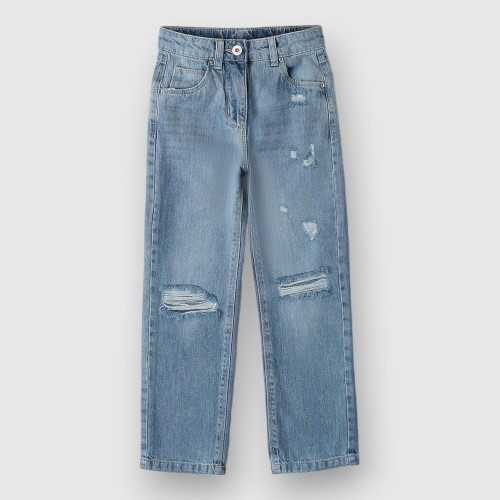 48525-Jeans iDO Chiaro-Abbigliamento Bambini Primavera Estate 2024