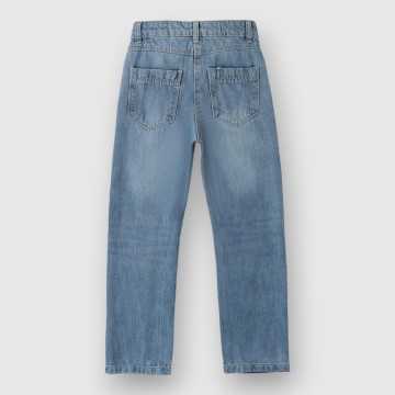 48525-Jeans iDO Chiaro-Abbigliamento Bambini Primavera Estate 2024