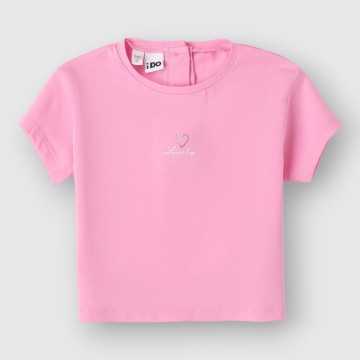 48337-T-Shirt iDO Rosa-Abbigliamento Bambini Primavera Estate 2024