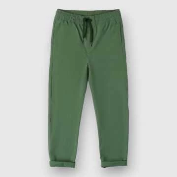 48444-Pantalone iDO Verde-Abbigliamento Bambini Primavera Estate 2024