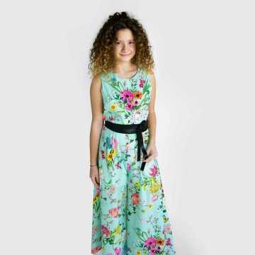 5324-PE24-Tuta Elsy Tiffany-Abbigliamento Bambini Primavera Estate 2024