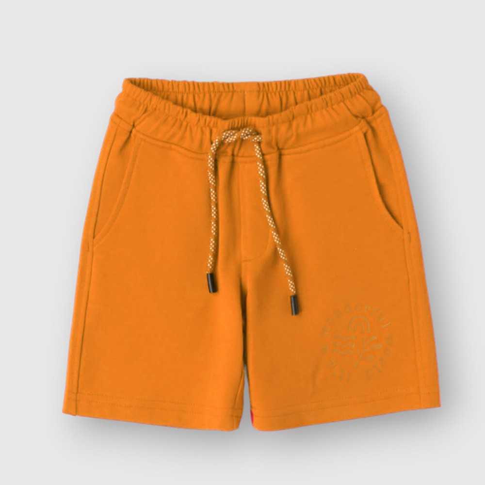 48697-Bermuda iDO Arancione-Abbigliamento Bambini Primavera Estate 2024