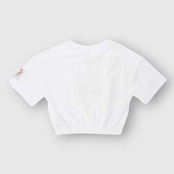 3746MY00032-T-Shirt Kappa Bianco-Abbigliamento Bambini Primavera Estate 2024