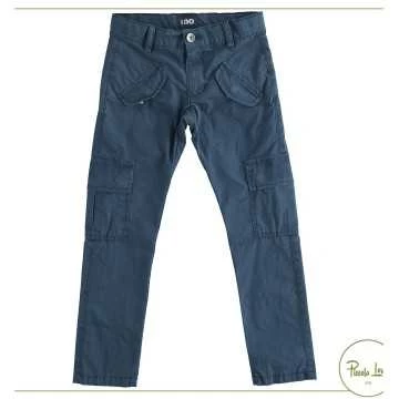 42413-Pantalone iDO Navy-Abbigliamento Bambini Primavera Estate 2021